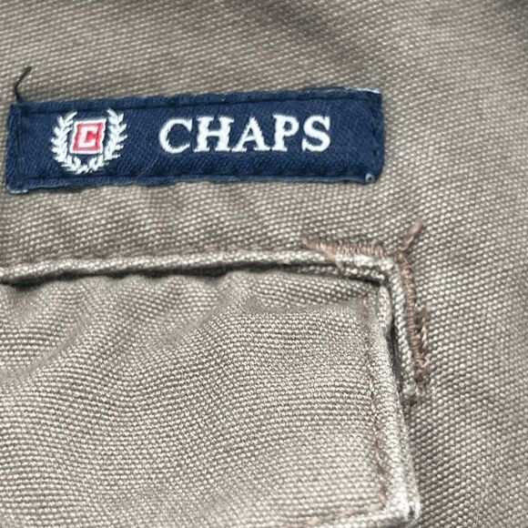 Chaps Tan Cargo Shorts, Size 34 - Picture 10 of 12